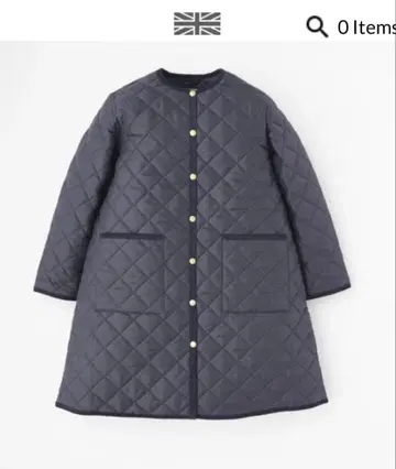 퀼팅 롱 코트 Traditional Weatherwear