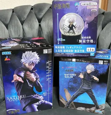 주술회전 고죠 사토루 피규어 라이트 3종 세트