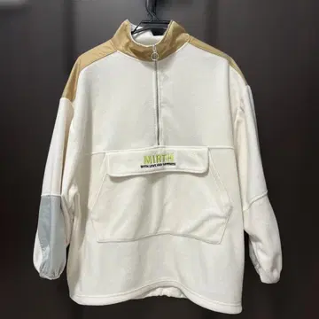MIRTH 플리스 하프 지퍼 자켓