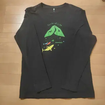 mont-bell Cycle of Life M 긴팔 티셔츠