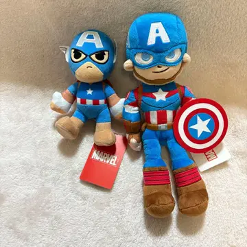 MARVEL GURIHIRU 봉제 인형 캡틴 아메리카 디즈니 스토어