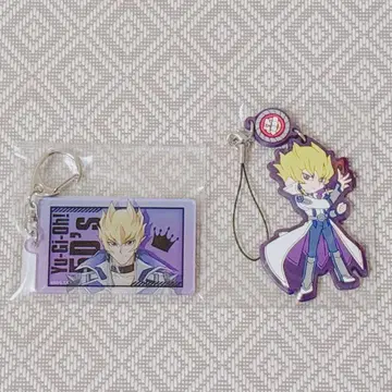 유희왕 5D's 잭 캐릭터 유라 러버 스트랩 세트