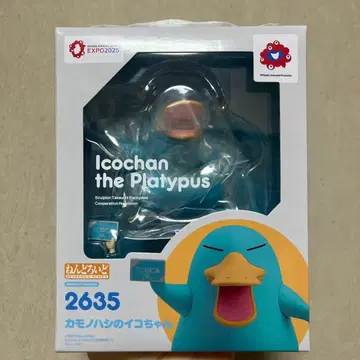 새상품 오사카 만박 한정판 카모하시의 이코짱 넨도로이드 ICOCA