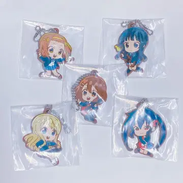 데포라바! 케이온! 키링 A세트