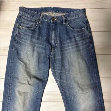 EDWIN 505X 스트레이트 데님 블루