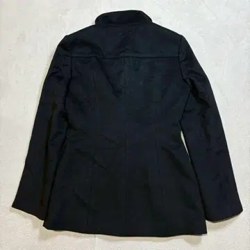 INDIVI 울 100% 월드 하이넥 숏코트 울코트