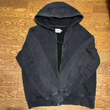 다크 그레이 풀 집업 후드티 올 시즌