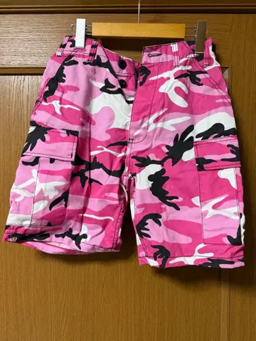 rothco 로스코 카고 팬츠 카모플라쥬 핑크 XS