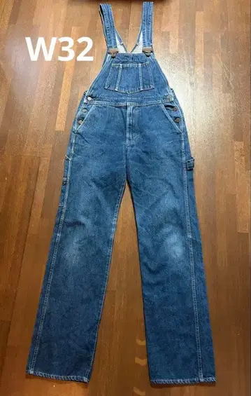 Bobson 남성용 데님 오버롤 W32