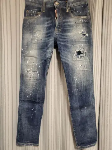 DSQUARED2 디스퀘어드 스케이터 데님