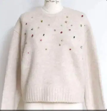 24AW 시루무린 주얼리 풀오버 니트탑