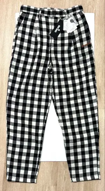 마리콴트 체크 팬츠