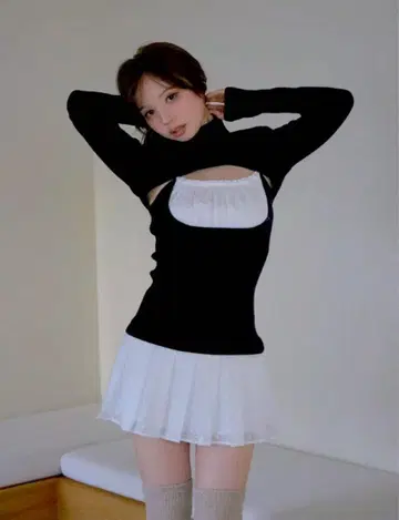 andmary Poppy 레이스 세트 드레스