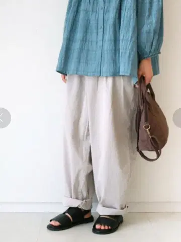 sm2*사만사 모스모스*내추럴*캐주얼*커브 팬츠*벌룬 팬츠