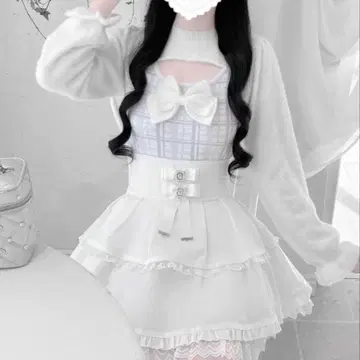 벨시크 지뢰계 니트 상의