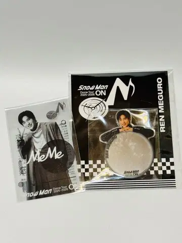 메구로 렌 클리어 스티커 미러 스티커 2세트