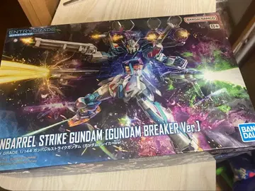 한정판 특전 1/144 ENTRY GRADE 건배럴 스트라이크 건담