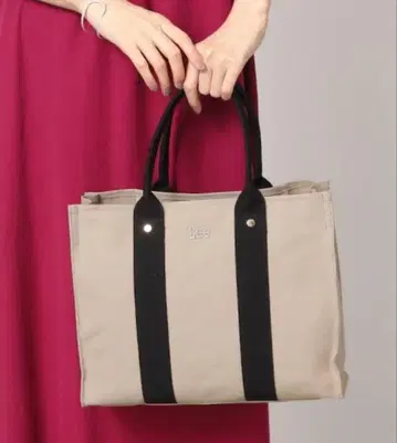 Lee 베이지 토트백