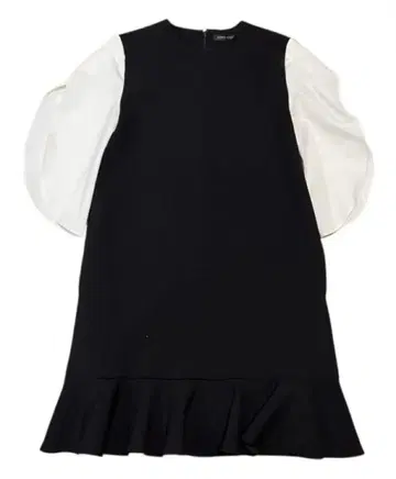 YOKO CHAN 벌룬 드레스 원피스 블랙 38