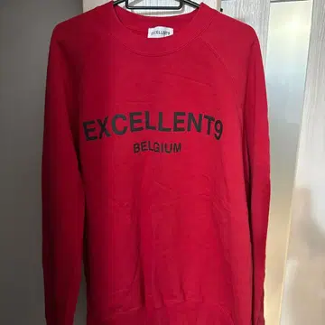 EXCELLENT9 빨간색 트레이닝복 벨기에 산