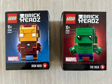 LEGO 레고 브릭헤즈 아이언맨, 헐크 2세트