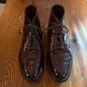 알든 ALDEN 탱커 부츠 10 코도반 버건디