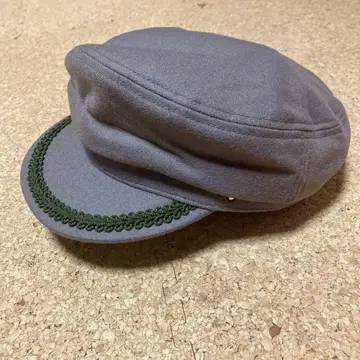 나인테일러 클래시컬 자수 마린 캡 카키