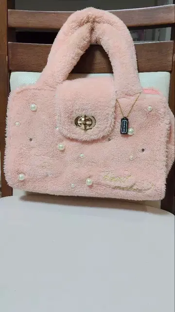 CECIL Mc BEE 핑크 모코모코 백