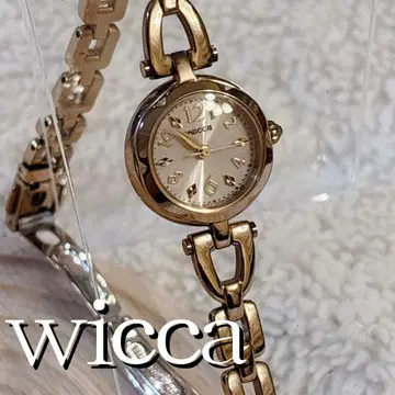 시티즌 wicca 여성용 손목시계 솔라 핑크 골드