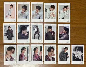 시마 폴라로이드 미니 포토 카드 16장 컴플리트 세트