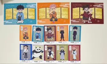 주술회전 [사멸회유] x KITTE 특전 엽서 스티커 컴플리트