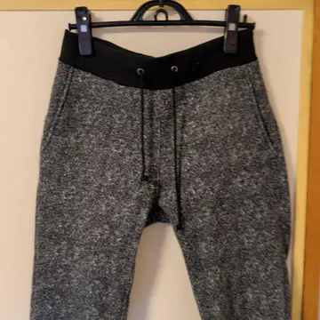 MENSBIGI 팬츠 니트, 플리스 허리밴딩