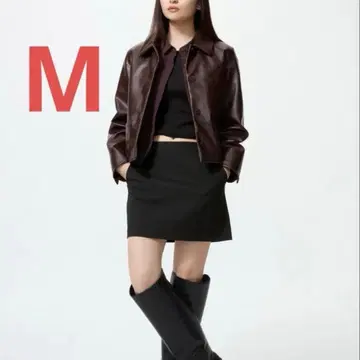 유니클로 스코트 블랙 새상품 m 2025