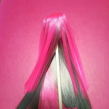 인형 가발 약 4.5인치 핸드메이드품