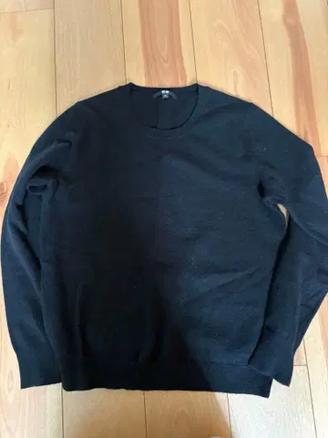 UNIQLO 캐시미어 니트 XL 블랙