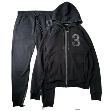 1PIU1UGUARE3 RELAX 우노피우 셋업 맨투맨