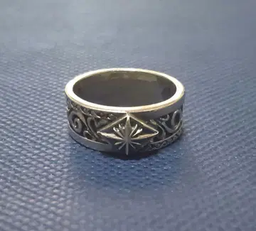 SAAD 사드 태양신 선 심볼 아라베스크 반지 SILVER 925