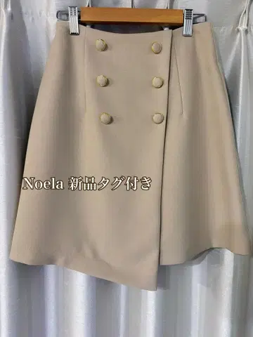 [택 포함 새상품] Noela 랩 미니 스커트