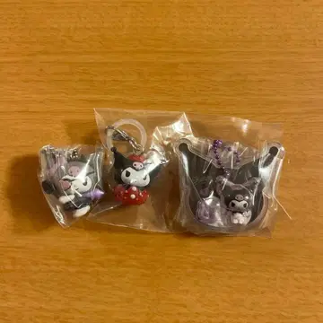 산리오 쿠로미 딸기 메지루시 액세서리 초코볼