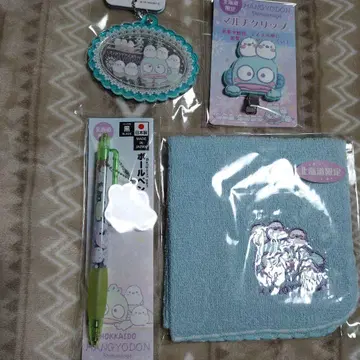 홋카이도 한정 한교동 굿즈 4종 세트