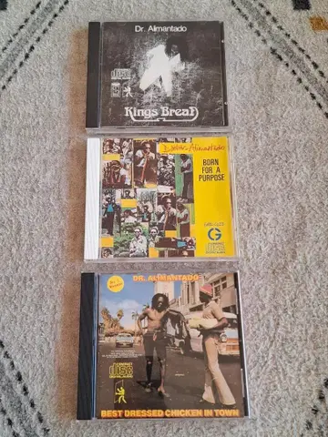 Dr. Alimantado 단종 CD 3부작 세트 레게 명반 dub