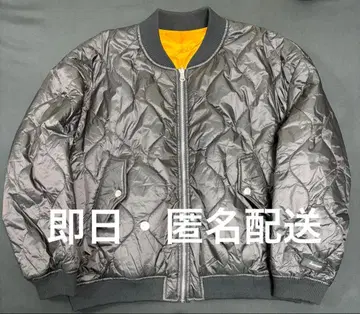 harapeco 리버서블 MA-1 블랙(오렌지) M 사이즈