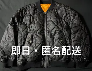 harapeco 리버서블 MA-1 블랙(오렌지) M 사이즈