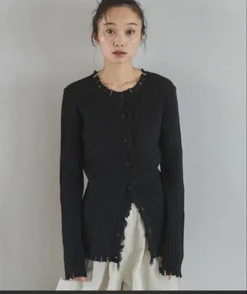 데미지 리브 가디건