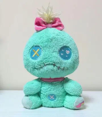 초레어 디즈니 봉제 인형 하트랜드 해피 레인보우 스크램프