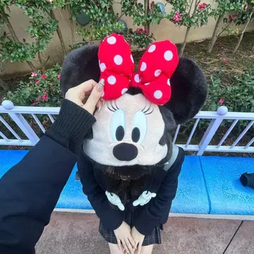 미니 마우스 미니 팬캡 머리띠