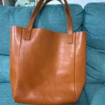 SLOW 가죽 토트백