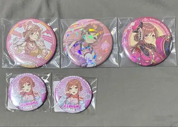 학원 아이돌 마스터 히메사키 리나 캔뱃지 묶음 판매