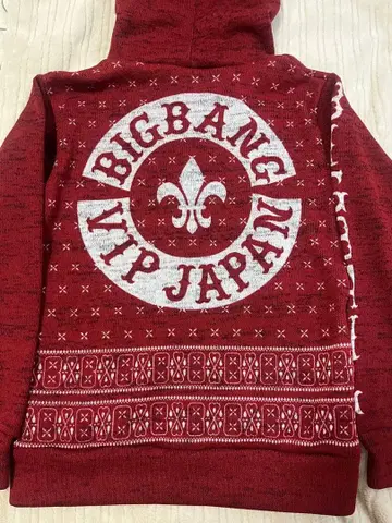 BIGBANG JAPAN 후드 부착 트레이닝복