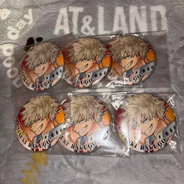 바쿠고 카츠키 원작 캔뱃지 6개